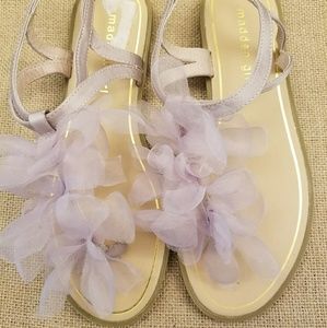 Lavendar Flower Madden Girl Sandals